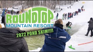 Roundtop Mountain Resort Pond Skim 2022 [upl. by Eiramyllek]