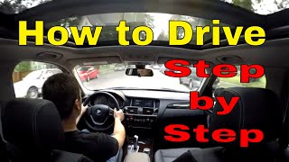 How to Drive an Automatic CAR Tutorial for Beginners [upl. by Kingsbury]