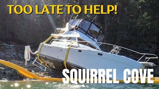 MV Eudora  Day 46 to Day 48  Teakerne Arm to Squirrel Cove  Too late to help [upl. by Iatnwahs]