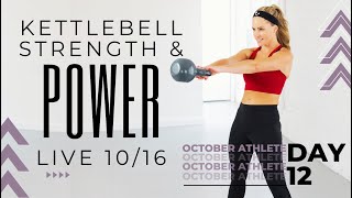 BodyFit by Amy Live 35Minute Kettlebell Strength amp Power Workout [upl. by Enilrac398]