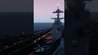 US vs North Korea North Korean Fighter Jets Made a Surprise Attack on A US Aircraft Carrier [upl. by Noreg646]