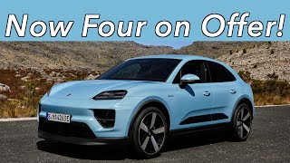 The Porsche Macan EV Lineup Expands Second Generation All Electric [upl. by Cammy869]