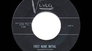 1959 HITS ARCHIVE First Name Initial  Annette [upl. by Chappy]