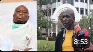 SEE HOW PROF OGOLA CRIES IN KAREN HOSPITAL AS GACHAGUA IS ADMITTED [upl. by Efinnej]