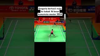 Gregoria Vs tomoka miyazaki badminton bulutangkis [upl. by Idnat]