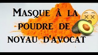 17 Beauté  Masque à la poudre de noyau davocat [upl. by Burt651]