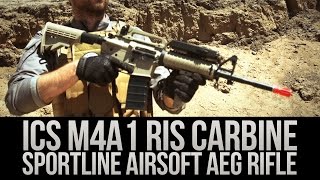 ICS M4A1 RIS  Airsoftmegastorecom [upl. by Ocire44]