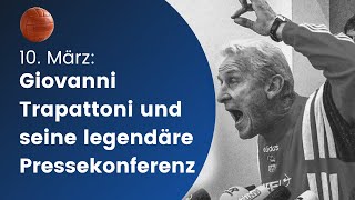 Giovanni Trapattoni und seine legendäre Pressekonferenz  10 März [upl. by Nilhsa]