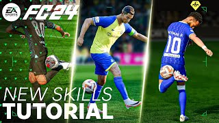 EA FC 24 ALL NEW SKILLS TUTORIAL  All trickster skills tutorial  PS5 and Xbox [upl. by Naivatco]