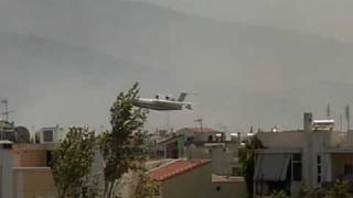 Athens Ymitos Fire Russian Plane 2 Beriev Be200 [upl. by Anayek]