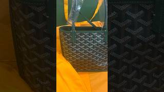 Meet the Goyard Anjou Mini Tote Bag – tags documents dust bag and all Goyard PreLovedLuxury [upl. by Otto]