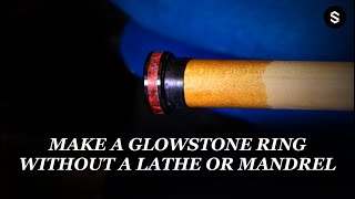 How To Make A Glowing Inlay Ring Without a Lathe or Mandrel [upl. by Lopez]