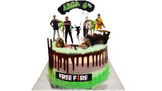 Free fire cake design ideas [upl. by Karlan]