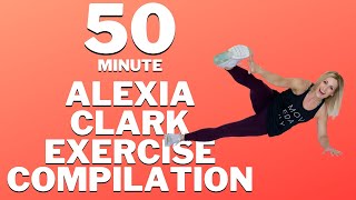 50 Minute Alexia Clark Compilation  KILLER COMPOUND WORKOUT  Tracy Steen [upl. by Anneehs]