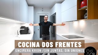 Cocinas en Paralelo Blancas Modernas CJR [upl. by Utir]