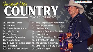 Top 100 Country Music Collection 💥 Greatest Hits Classic Country Songs Of All Time [upl. by Aiekat163]