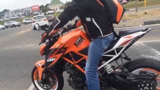 KTM  Duke 1290 Wheelie [upl. by Ahselaf447]