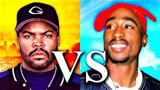 2Pac Vs Ice Cube  Beef Analysis King Of The West Coast [upl. by Astraea]