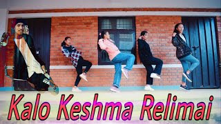 Kalo keshma Relimai ft Dinesh DhakalGandeepMalla cover Dance [upl. by Yenots615]