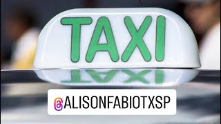 TAXISTA ALISON FABIO VOLTARIA PARA UBER BLACK [upl. by Iralam705]