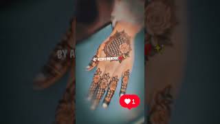 Henna By Aliza✨❤️ youtube youtubeshorts youtubechannel AlizasMehendi mehendidesighn [upl. by Ernesto]