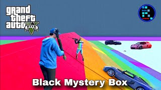 GTA V  Black Mystery Box amp RON Vs MOMO Rpgs Vs Cars [upl. by Winther]