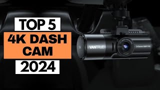 Top 5 Best 4K Dash Cam in 2024  Best Dash Cam For Car [upl. by Haidabej]