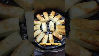 Instant Paneer Fry in Air Fryer  Air Fryer Recipe shorts trendingshorts ytshorts trending [upl. by Goldenberg835]