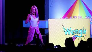 Wengie Sings Cake LIVE IN CONCERT Create Your Summer Tour Indianapolis Indiana [upl. by Bunow722]