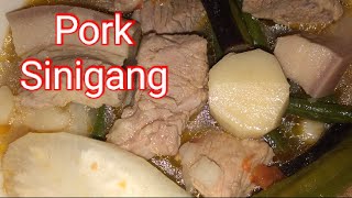 Sinigang na baboy Recipe [upl. by Honoria219]