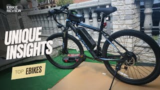 Reviews about the ANCHEER 500W 26 Electric Bike [upl. by Leshia]