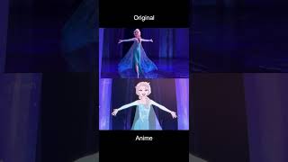 Let It Go Original vs Anime FASH Animation [upl. by Ailehc]