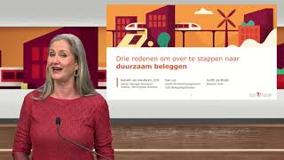 Duurzaam beleggen  3 redenen om over te stappen  webinar ASN Bank 2021 [upl. by Ahsinwad]