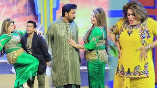 GUDU KAMAL  ASHA CHAUDRAY  SAJJAD SHOKI  NEW STAGE DRAMA 2023 [upl. by Nyram]