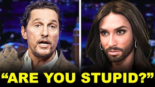 Matthew McConaughey Just HUMILIATED Woke Culture amp Hollywood IS MAD [upl. by Nilyram91]