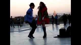 Gabriela Atanasov cover Michael JacksonThe way you make me feel Tour Eiffel [upl. by Kamat326]