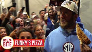 Barstool Pizza Review  Funkys Pizza Oxford MS [upl. by Adnama]