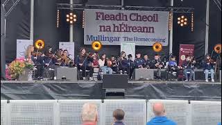 Portarlington CCÉ performance at Fleadh Cheoil na hÉireann gig rig  Mullingar 8th August 2023 [upl. by Sherourd]