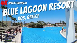 Blue Lagoon Resort Full Walkthrough  Kos Greece [upl. by Srevart975]