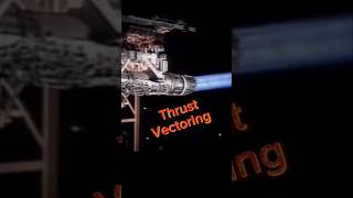 Thrust Vectoring on Rockets amp Fighter Jets spaceshuttle rocket engine spacex militaryaircraft [upl. by Armilla]