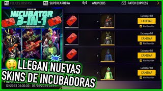 Llegan Nuevas Skins de Incubadora Conejos para El Intercambio Gratis en FF Latam 😎  JORGEPLAYED [upl. by Bamberger]