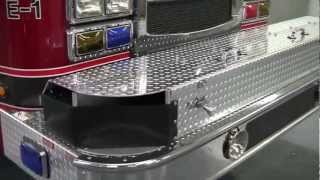 Sunbelt Fire showing another EONE bumper option for your fire truck [upl. by Ydroj]