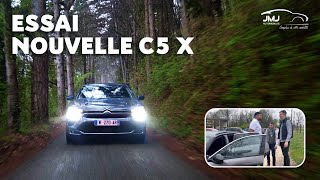 Essai Nouvelle Citroën C5 X  Groupe JMJ [upl. by Therine]