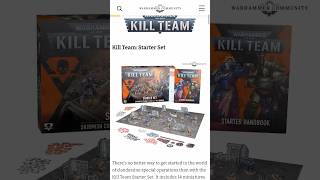 AVAILABLE THIS WEEK Kill Team Starter set killteam warhammer40k spacemarines [upl. by Annenn]