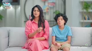 Kinder Schoko Bons Crispy welcomes Allu Sneha Reddy  20 sec [upl. by Fazeli]