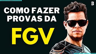 COMO FAZER PROVAS DA BANCA FGV  SEE MG [upl. by Eseilenna]