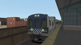 Train Simulator Classic Metro North Railroad M7A Arriving and Departing Harlem  125th St [upl. by Eimmac230]