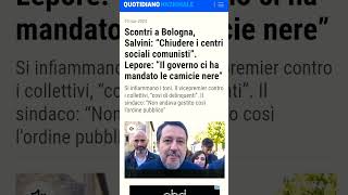 Sinistra senza ritegno frasedelgiorno notizie bologna matteosalvini lepore perte [upl. by Brigette]