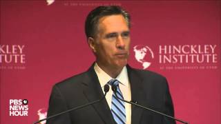 Watch Mitt Romneys full speech ‘Trump is a phony a fraud’ [upl. by Cath]