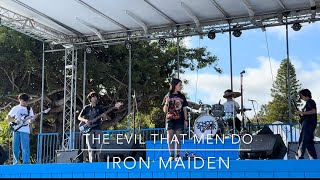 The Evil that Men Do  Iron Maiden cover by Scripps Ranch School of Rock [upl. by Tjader]